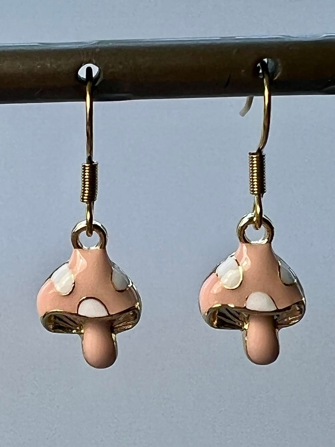 Mushroom / Shroom Dangle Hooks Earrings - CYR'S CREATIONS